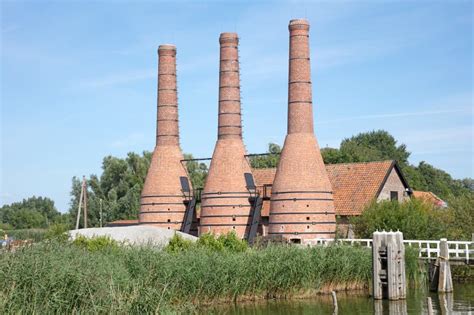 Old Lime Kilns In The Netherlands Stock Image Image Of History