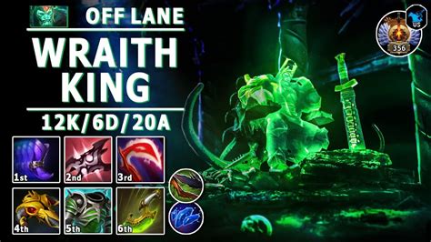 Wraith King Off Lane B Hard Carry As Pos Dota Immortal