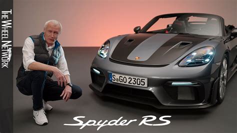 Porsche Spyder Rs Walkaround Youtube