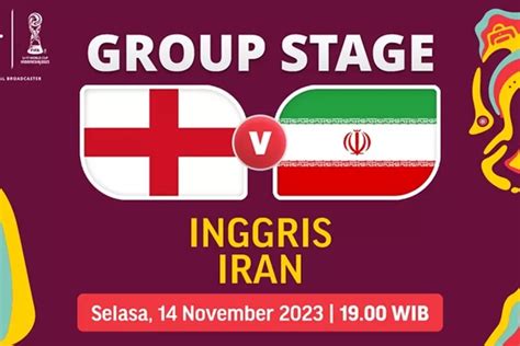 Pertandingan Grup C Piala Dunia U 17 2023 Inggris Vs Iran Intip