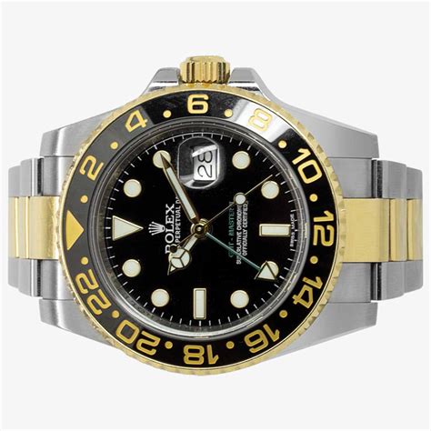 Rolex Oyster Perpetual GMT Master II Bi Metal Luxe Watches