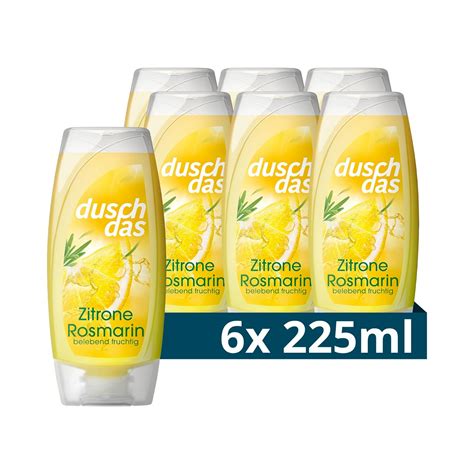 Duschdas Duschgel Zitrone Rosmarin Duschbad Mit Fresh Energy Duftformel