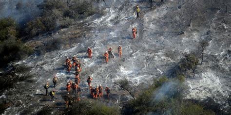 Getty Fire Sparked By Falling Tree Branch On Power Lines Officials