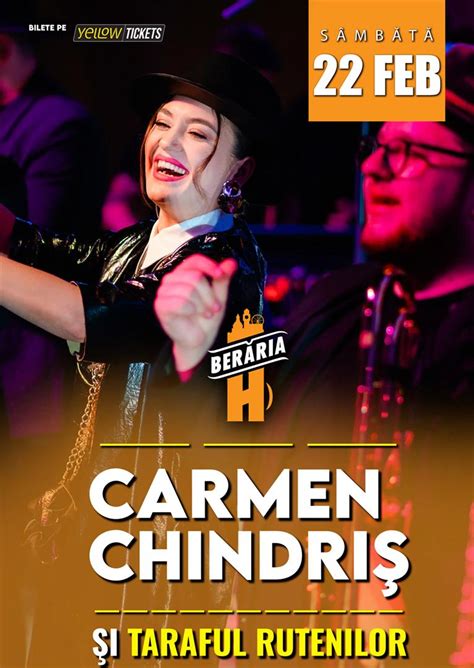 Taraful Rutenilor și Carmen Chindriș în concert București Berăria H