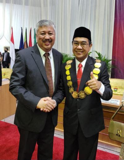 Prof DR Ir Jamaluddin Jompa MSc Dilantik Sebagai Rektor Unhas Periode