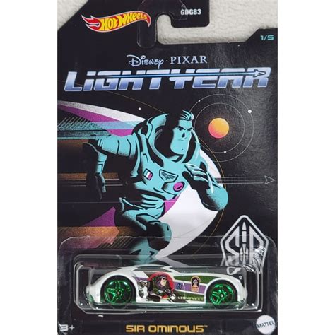 Mattel Collectible Hot Wheels Disney Pixar Buzz Lightyear Sir Ominous Gdg Etsy