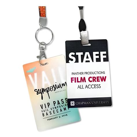 Custom Print Pvc Event Badges And Passes Singapore