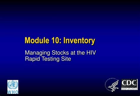 Ppt Module 10 Inventory Powerpoint Presentation Free Download Id