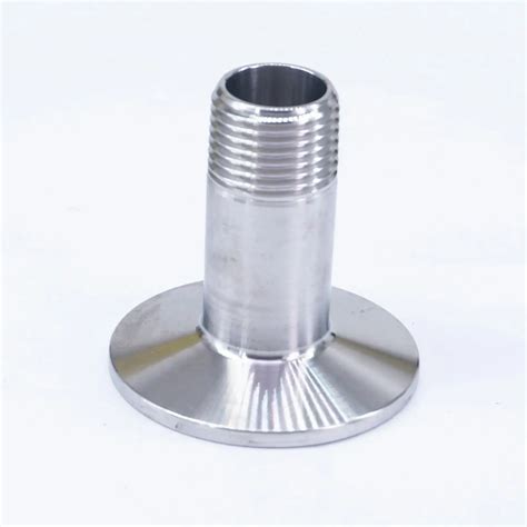 Npt Male X Tri Clamp Sus Stainless Steel Sanitary Fitting