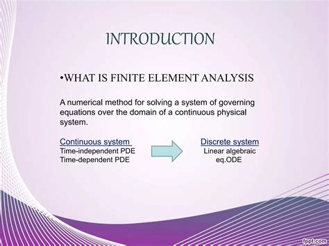 Finite Element Method Ppt Free Download