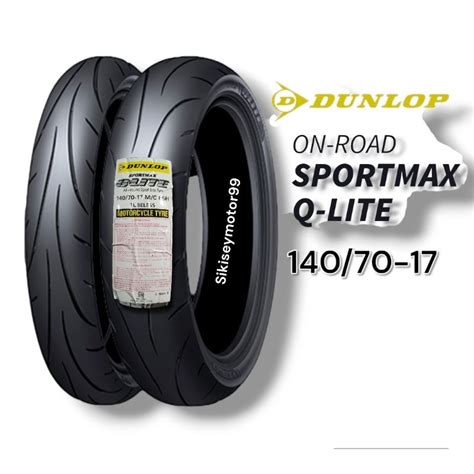 Tire 140 70 17 SPORTMAX Q LITE M C 66H DUNLOP TUBELESS Soft Compound