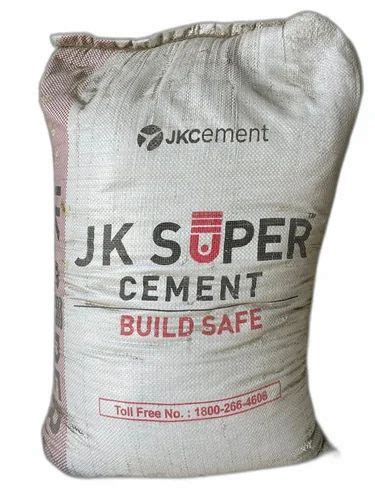 Kg Jk Super Ppc Cement At Rs Bag Kota Id