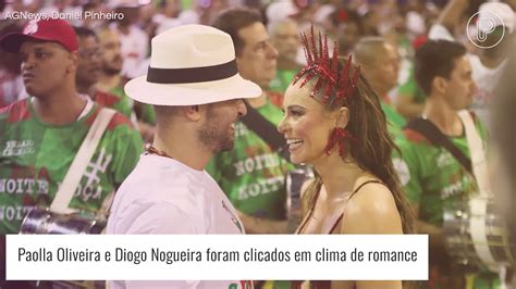 Paolla Oliveira Desfila Em Clima De Romance Diogo Nogueira Em