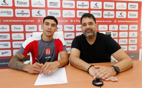 Eric Meza Ya Es Jugador Albirrojo Estudiantes De La Plata