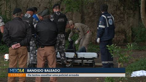 Policial Reage A Assalto E Atira Em Ladr O Que Usava Arma De Brinquedo