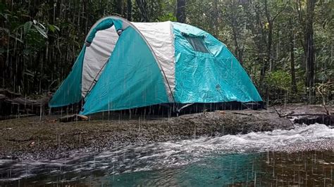 Camping 2 Hari Di Tengah Hutan Kalimantan Tidur Santai Dipinggir