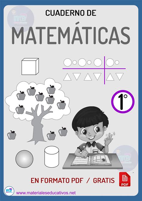 Cuaderno De Matemáticas 1° Al 6° Primaria Cuadernos De Matemáticas Primaria Matematicas