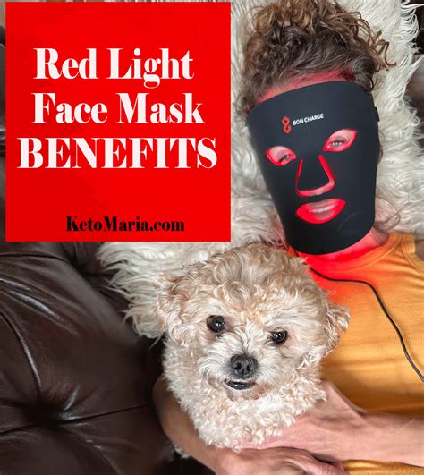 Red Light Face Mask Benefits - Maria Mind Body Health