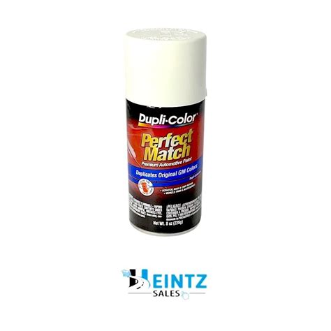 Duplicolor Bgm0434 Perfect Match Gm Olympic White 8 Oz Aerosol Spray 50