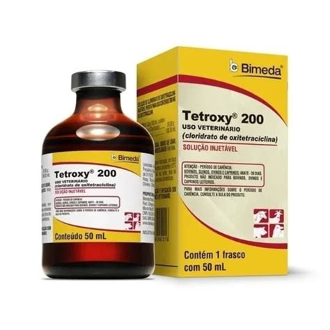 Tetroxy 200 Oxitetraciclina La 20 Biogental 50ml Bimeda