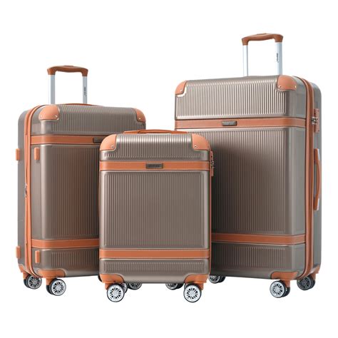 Snapklik Merax Luggage Sets Travel Suitcase