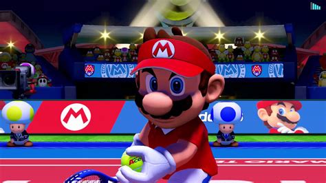 Mario Tennis Aces Tournament Demo Playing As Mario YouTube