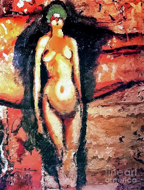Standing Nude 1910 Painting By M G Whittingham Fine Art America