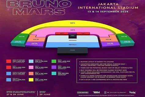 Bagaimana Cara Menukar Tiket Bruno Mars Jakarta Dengan Gelang Ini