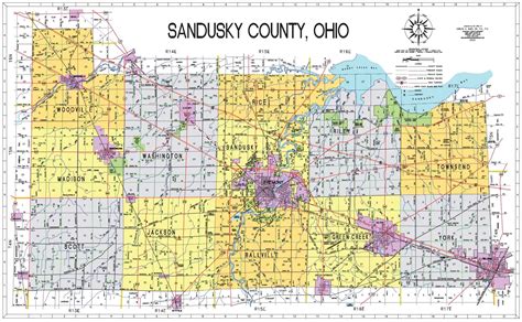 Sandusky County Map