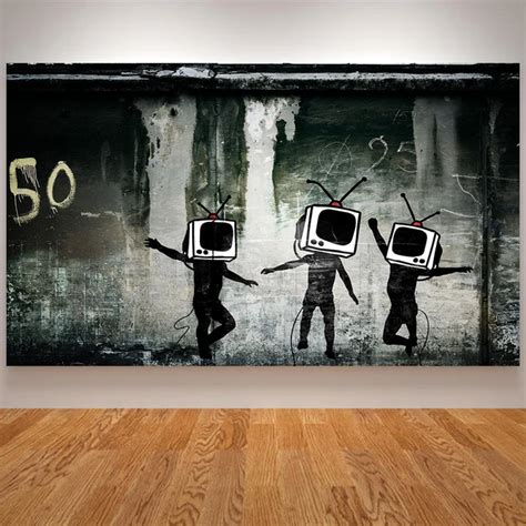 One Piece Posters and Prints Canvas Picture Wall Paintings Street Art Banksy Kids Drawing ...