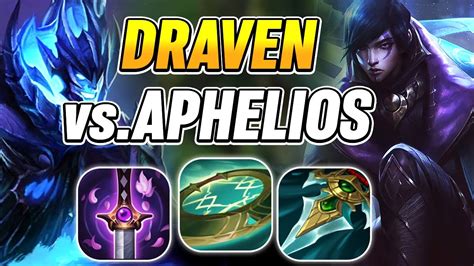 Draven Vs Aphelios Adc Masters Gameplay Youtube