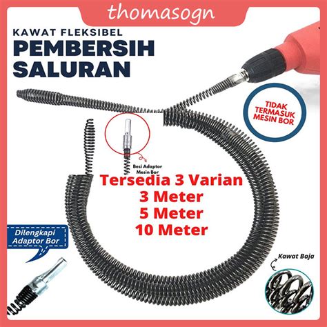 Jual Pipe Cleaner Meter Alat Pembersih Saluran Pipa Tersumbat