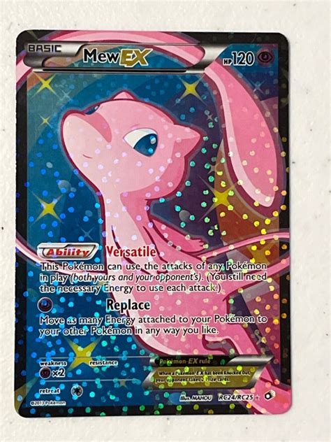 Pokemon Mew Ex Card