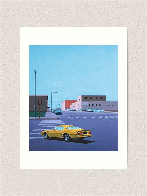 "Vapoorwave Yellow Car" Art Print for Sale by hogan-diana561 | Redbubble