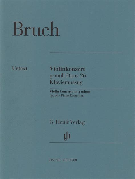 Free Sheet Music Op 26 Bruch Max Violin Concerto No 1 In G Minor