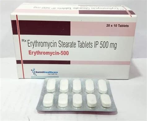 Eltocin DS 500 Mg Tablet Erythromycin Estolate Tablet At Rs 94 Box