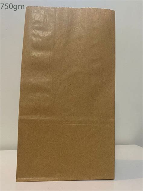 750gm Brown SOS Paper Bag For Shopping At Rs 98 Kg In Idar ID