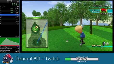 Wii Sports Golf Give Up 6 14 2nd Place And 3 Off WR YouTube