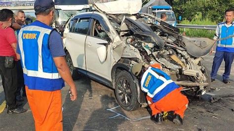 Kronologi Kecelakaan Beruntun Di Tol Palimanan Kanci Libatkan 7