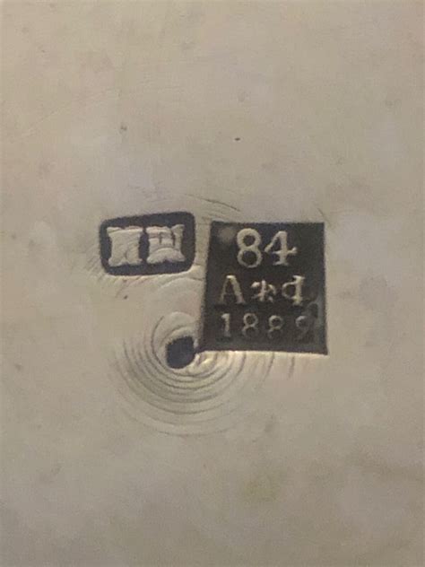 Punce na srebrnych przedmiotach - Identyfikacja (bez numizmatów