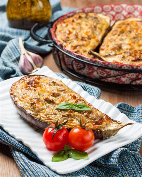 Recette Aubergines Farcies Au Fromage Blanc Marie Claire