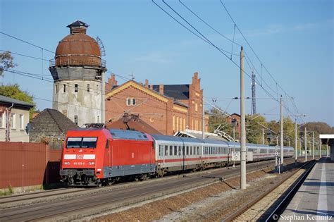 101 025 5 Db Fernverkehr Ag Mit Neulack Mit Dem Ic 142 Von Berlin