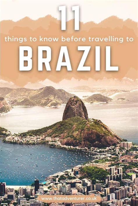 11 Things You Should Know Before Travelling To Brazil That Adventurer