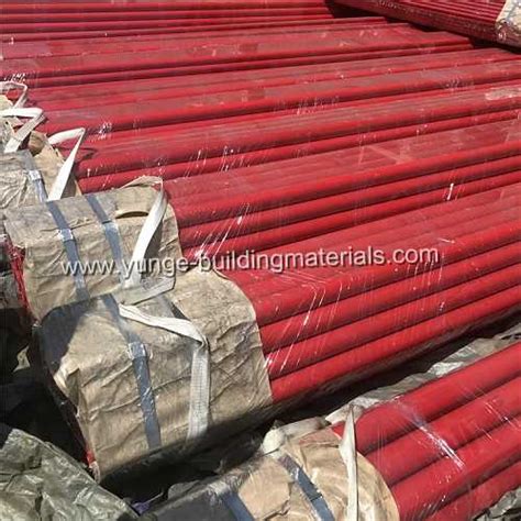 Pe Coated Epoxy Coated Erw Fire Fighting Sprinkler System Steel Pipe