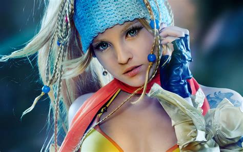 Wallpaper Women Cosplay Model Blonde Anime Blue Eyes Fashion