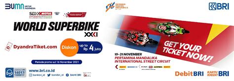 Beli Tiket WSBK Mandalika Pakai BRI Bisa Dapat Diskon Begini Caranya