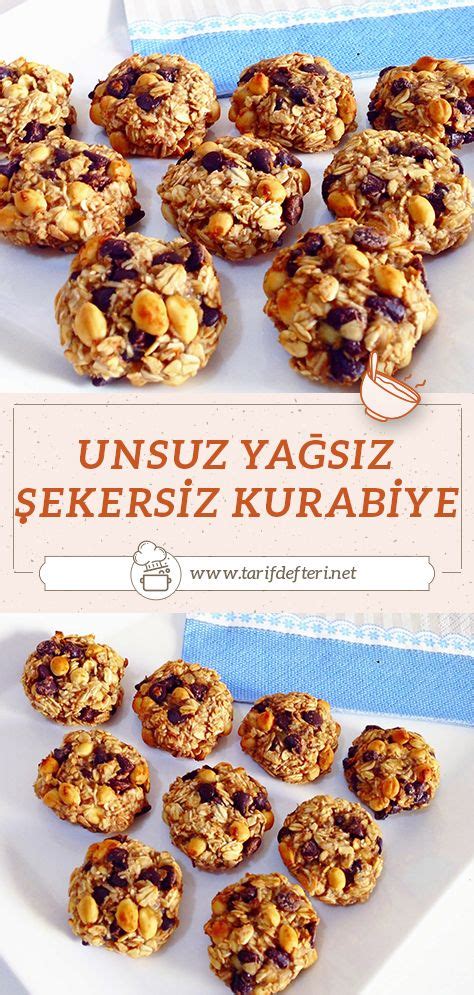 An Image Of Some Cookies On A Plate With The Words Unsuz Yulafli Kurababye