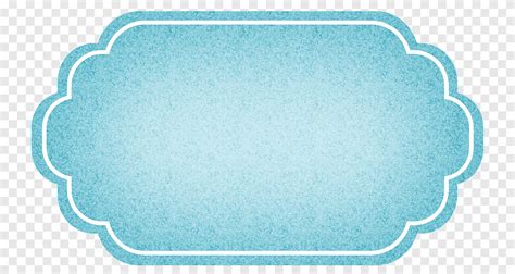 Free Download Blue And White Frame Illustration Label Paper Web