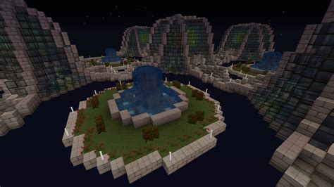 Modern Server Spawn Minecraft Map