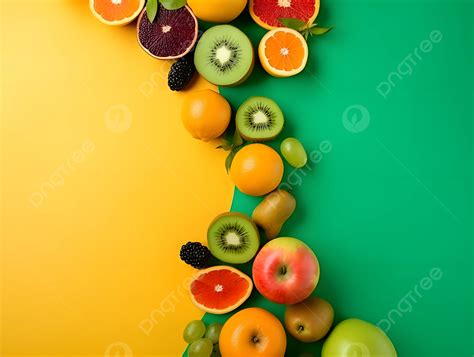 Various Organic Fresh Fruits And Vegetables Photography Advertising